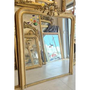 Louis Philippe Gilded Mirror 132*154cm