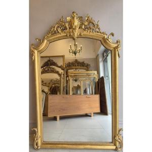 Antique Gilded Mirror, 105 X 148 Cm