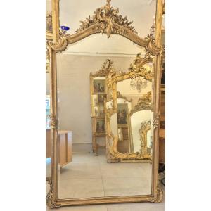 Large Louis XV Mirror, 135 X 210 Cm