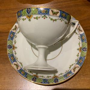 Coffee And Dessert Service 83 Pieces Limoges Porcelain