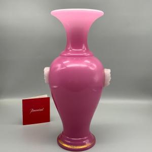 Baccarat Opaline Vase 19th Century