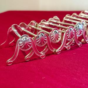 Victor Saglier And Brothers 11 Shell Knife Rests