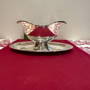 Christofle Sauce Boat Albi 