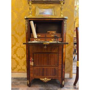 Louis XVI Rosewood And Amaranth Drop-front Desk, Circa 1780