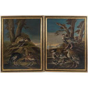 Still Life With Birds Late 18th Century Italy, Follower Of Giovanni Crivelli