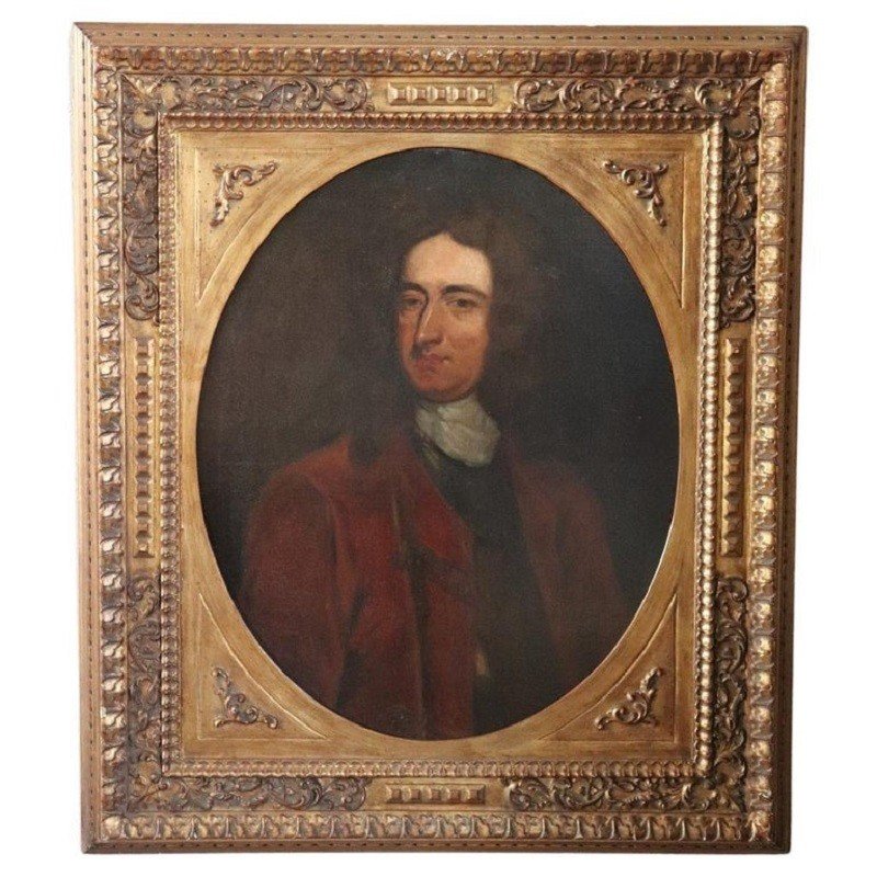Ritratto di gentiluomo, XVIII secolo, olio su tela