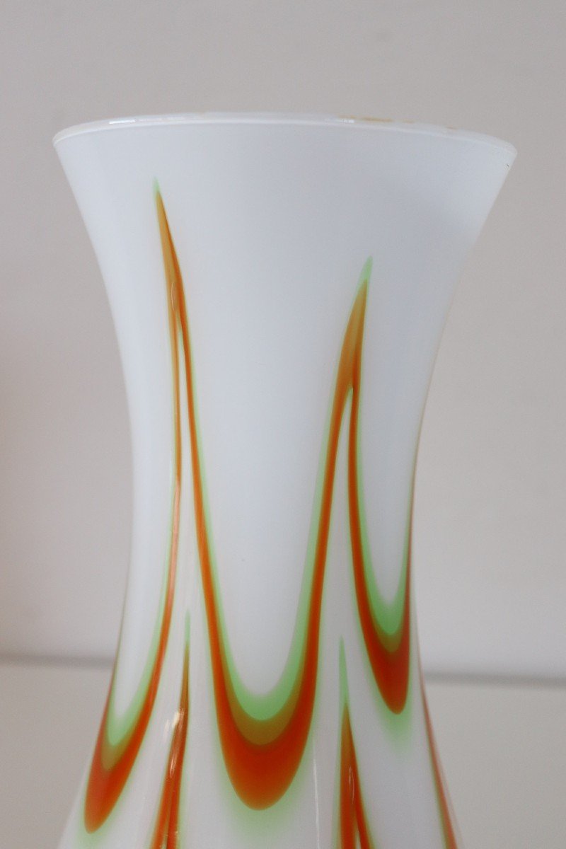 Vaso in vetro artistico di Murano, Italia, anni '60-photo-4