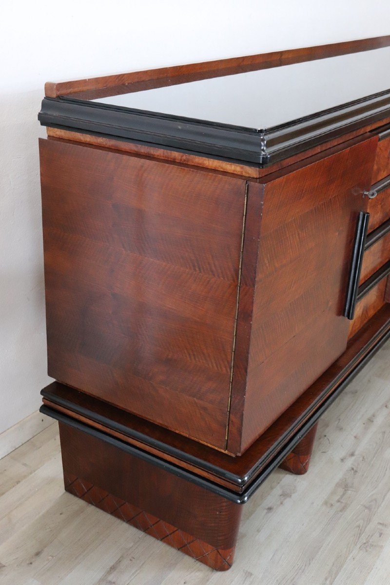 Credenza lunga Art Deco-photo-8