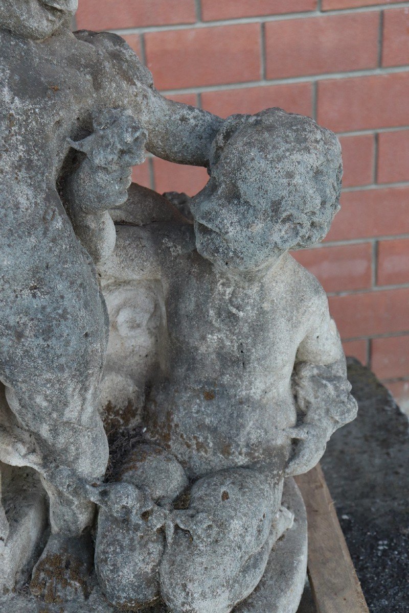 Statua da giardino in pietra-photo-4