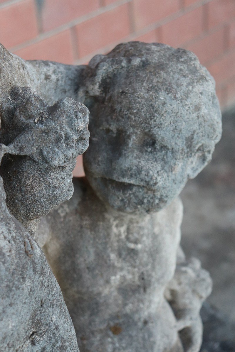 Statua da giardino in pietra-photo-5