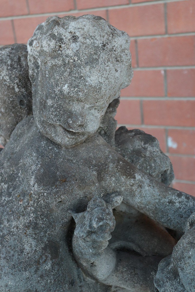 Statua da giardino in pietra-photo-6