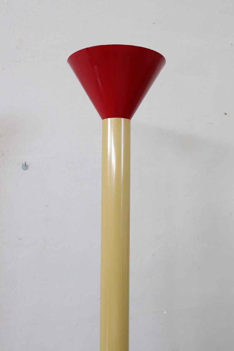 Lampada da terra Callimaco di Sottsass per Artemide, anni '80-photo-1