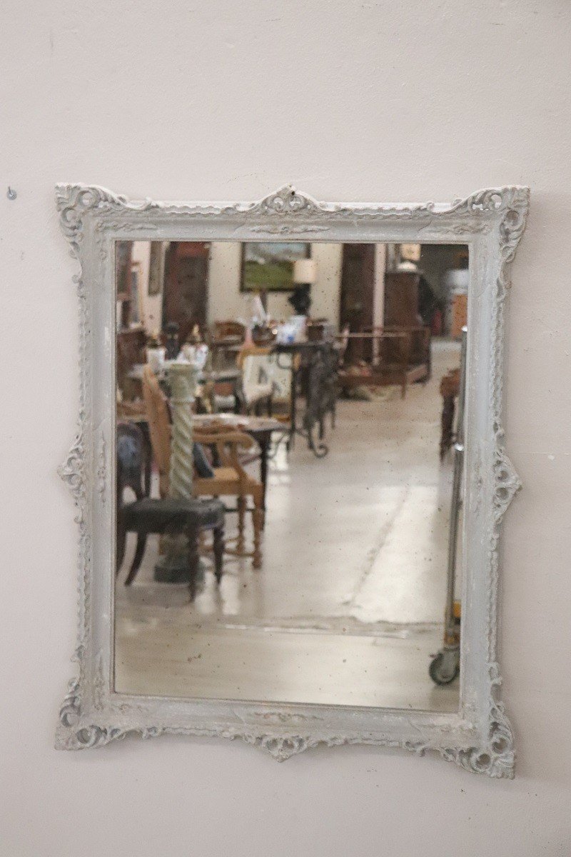 Specchio da parete in legno laccato-photo-2