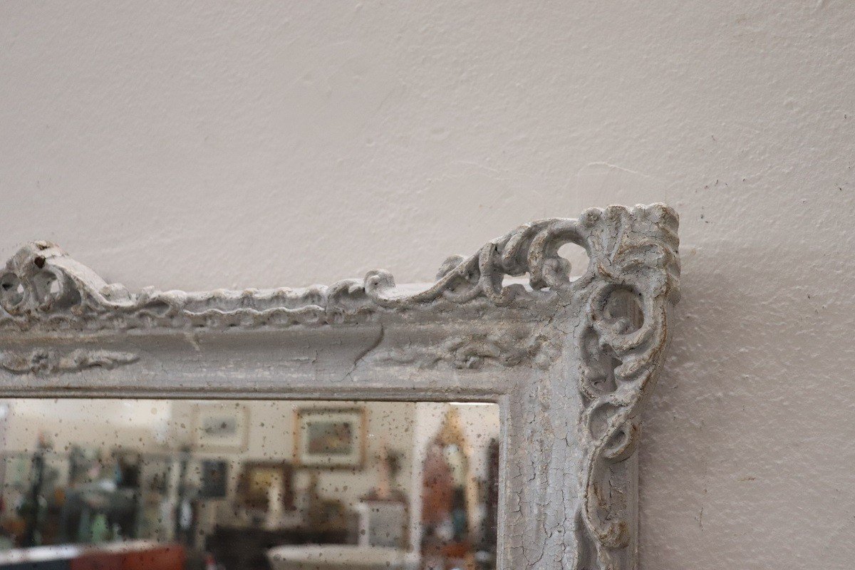 Specchio da parete in legno laccato-photo-3