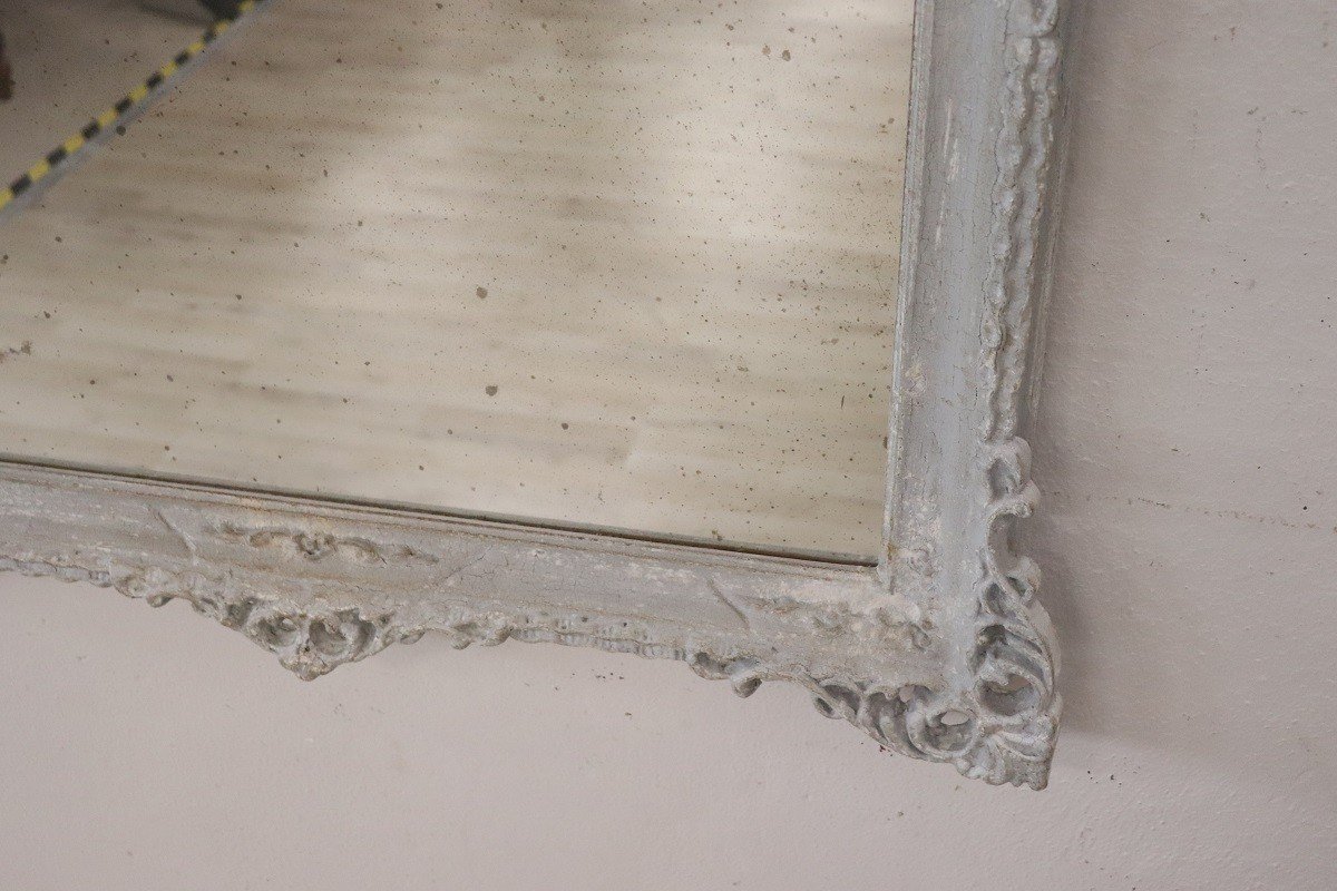 Specchio da parete in legno laccato-photo-1