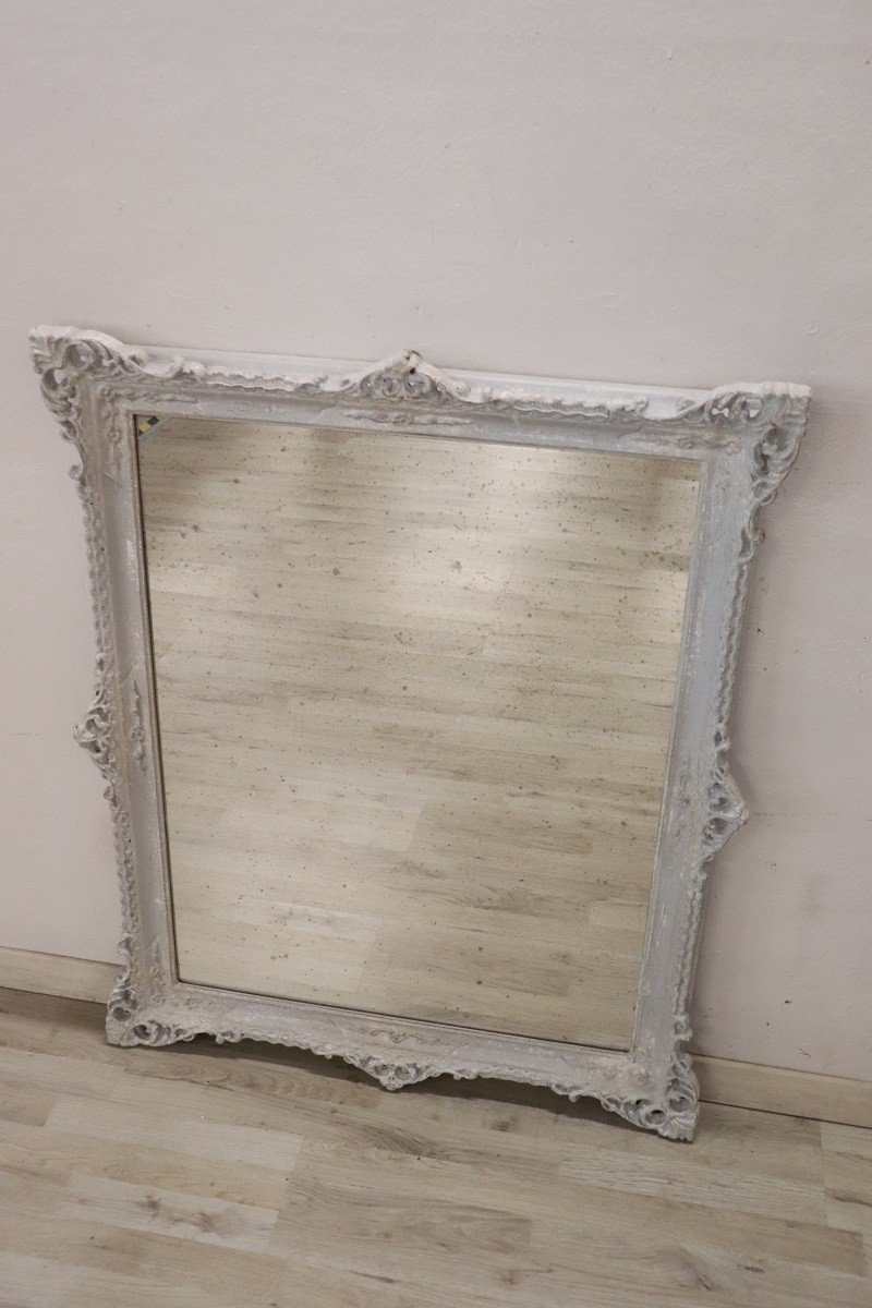 Specchio da parete in legno laccato-photo-3