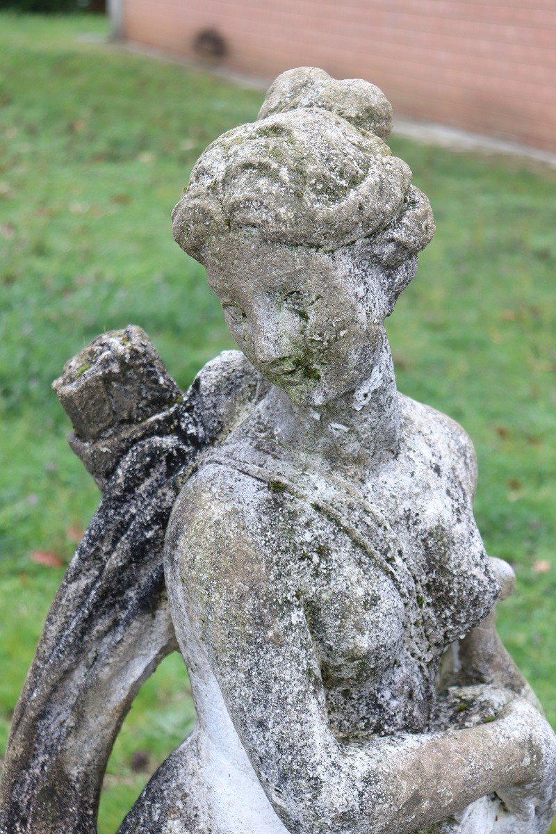 Statua da giardino Diana dea della caccia-photo-2
