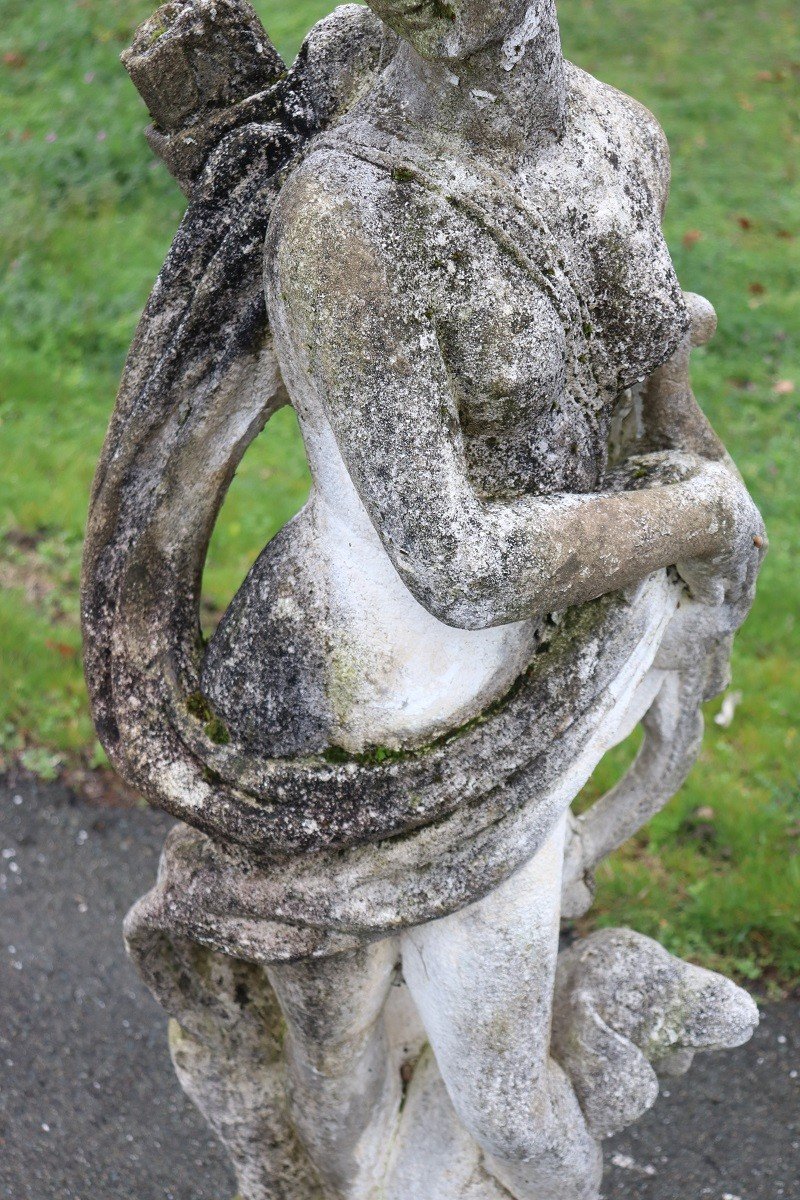 Statua da giardino Diana dea della caccia-photo-3