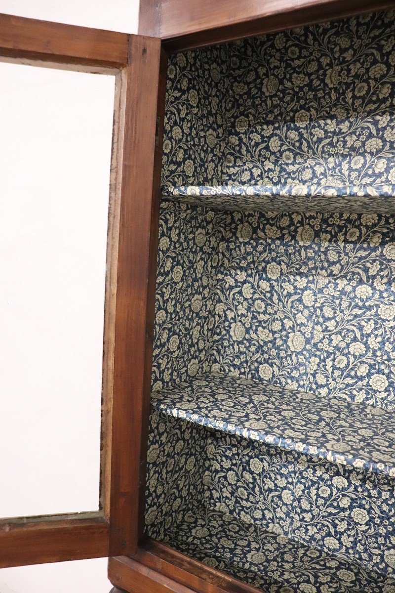 Credenza rustica in legno di abete, XIX secolo-photo-6