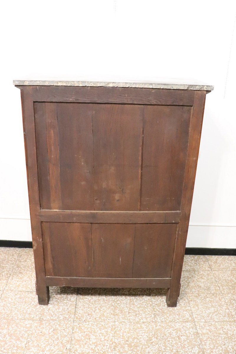secretaire antico in mogano secolo XIX-photo-8