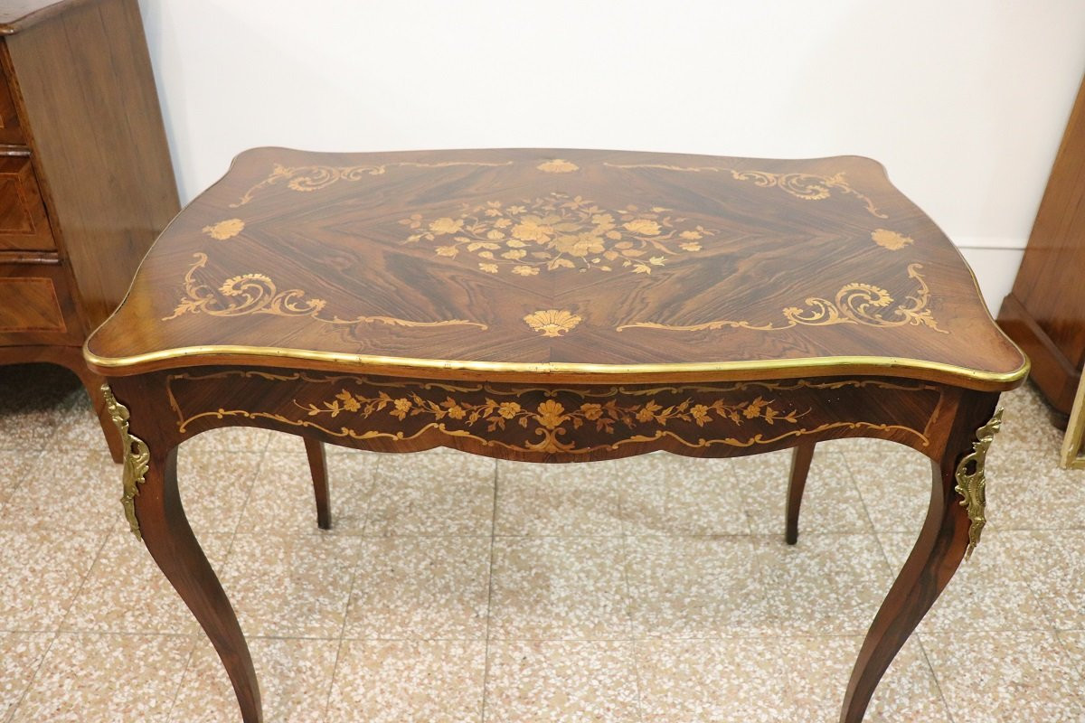 Piccola scrivania in stile Luigi XV '900 PREZZO SPECIALE-photo-7