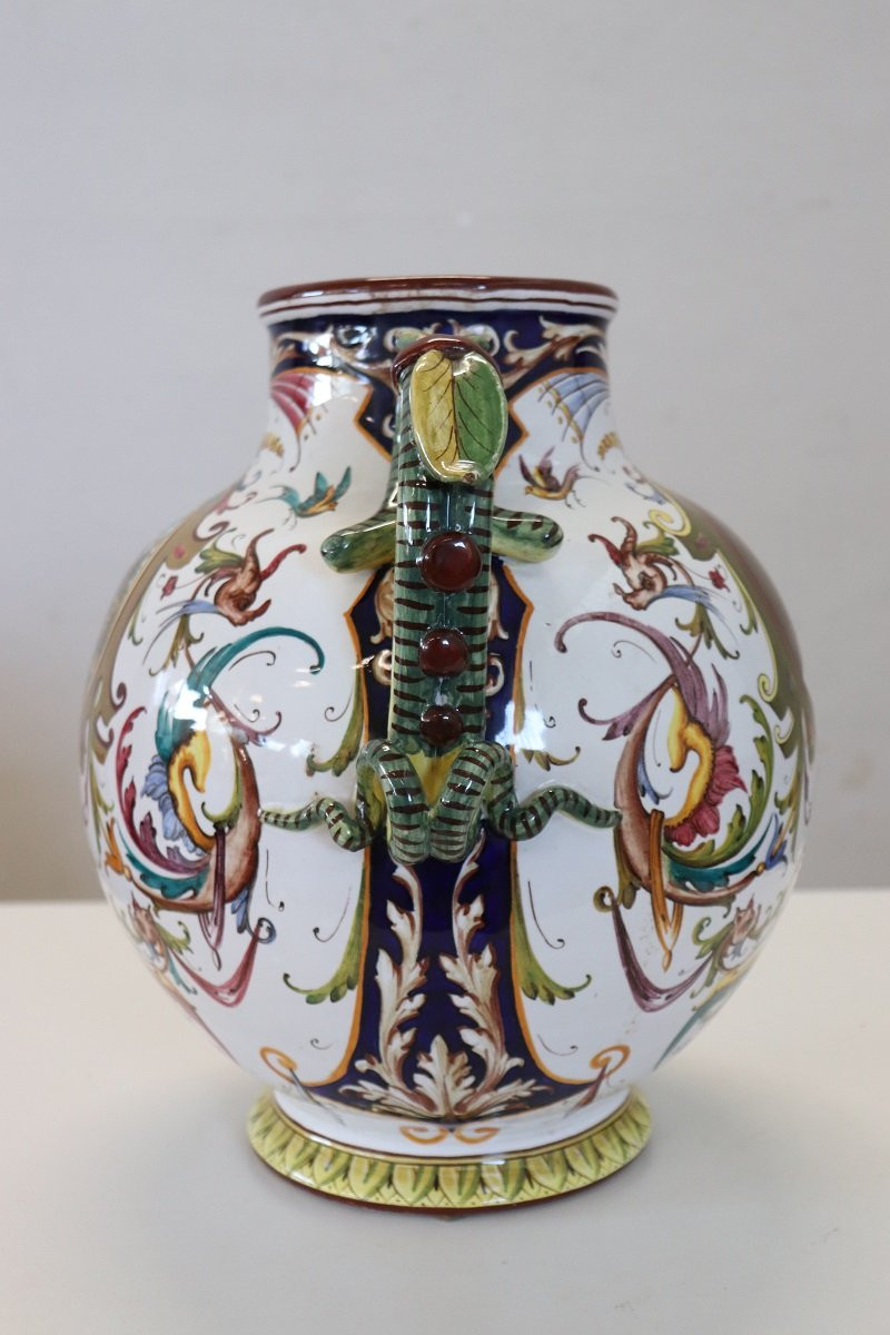 Vaso in ceramica, Faenza Italia anni 1950-photo-1
