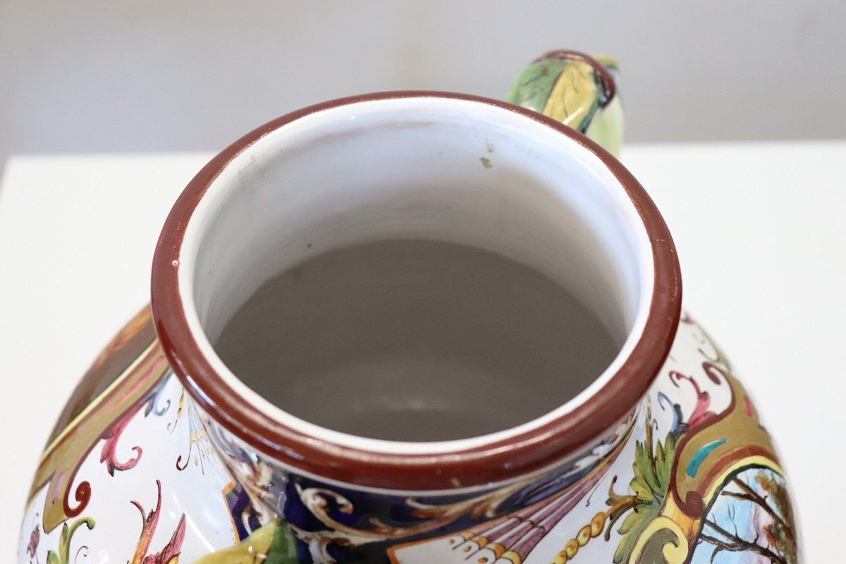 Vaso in ceramica, Faenza Italia anni 1950-photo-6