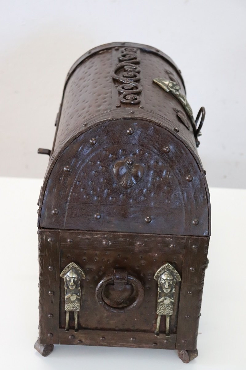 Cofanetto decorativo in ferro-photo-3