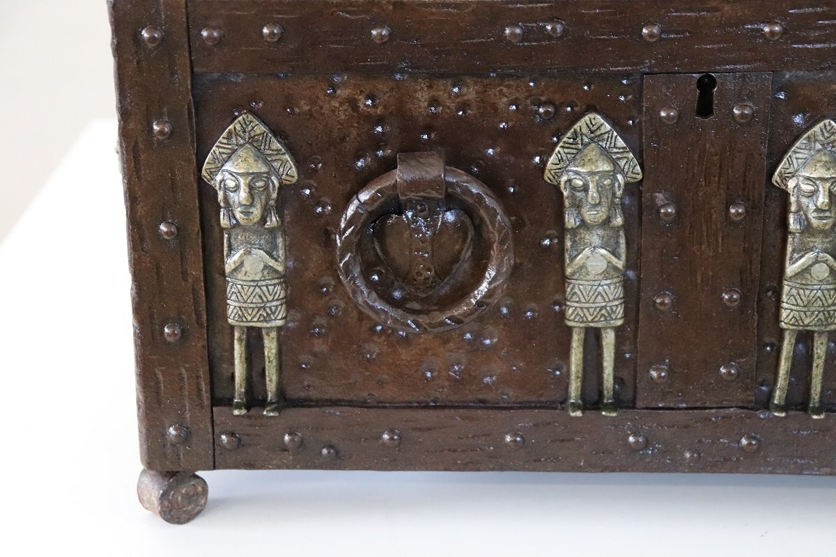 Cofanetto decorativo in ferro-photo-7
