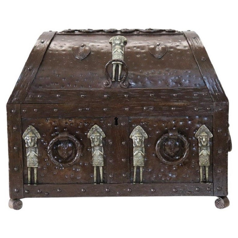 Cofanetto decorativo in ferro
