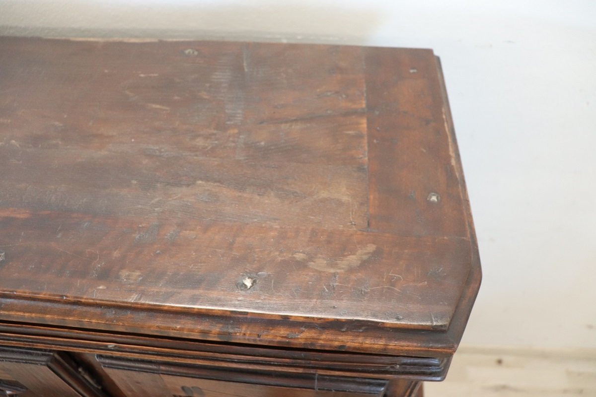 Antica credenza secolo XVII-photo-3