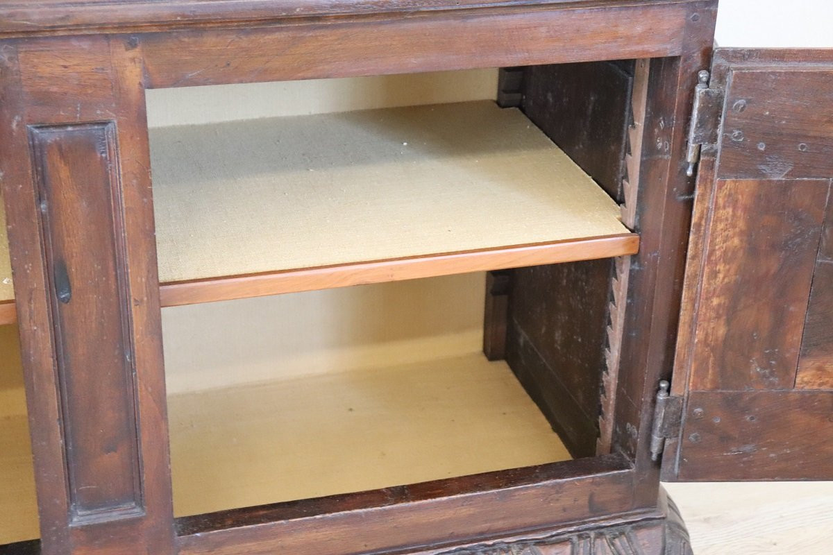 Antica credenza secolo XVII-photo-6