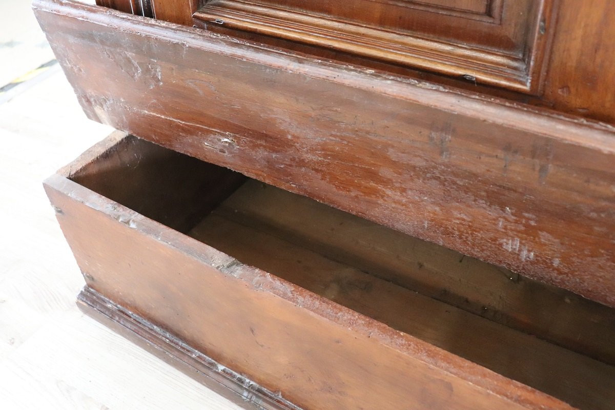 Antico inginocchiatoio secolo XVIII-photo-2
