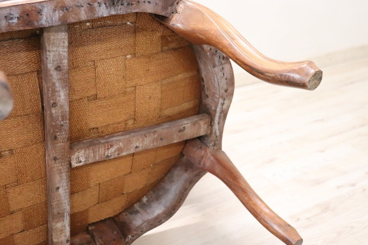 Antico divano fine secolo XIX-photo-8