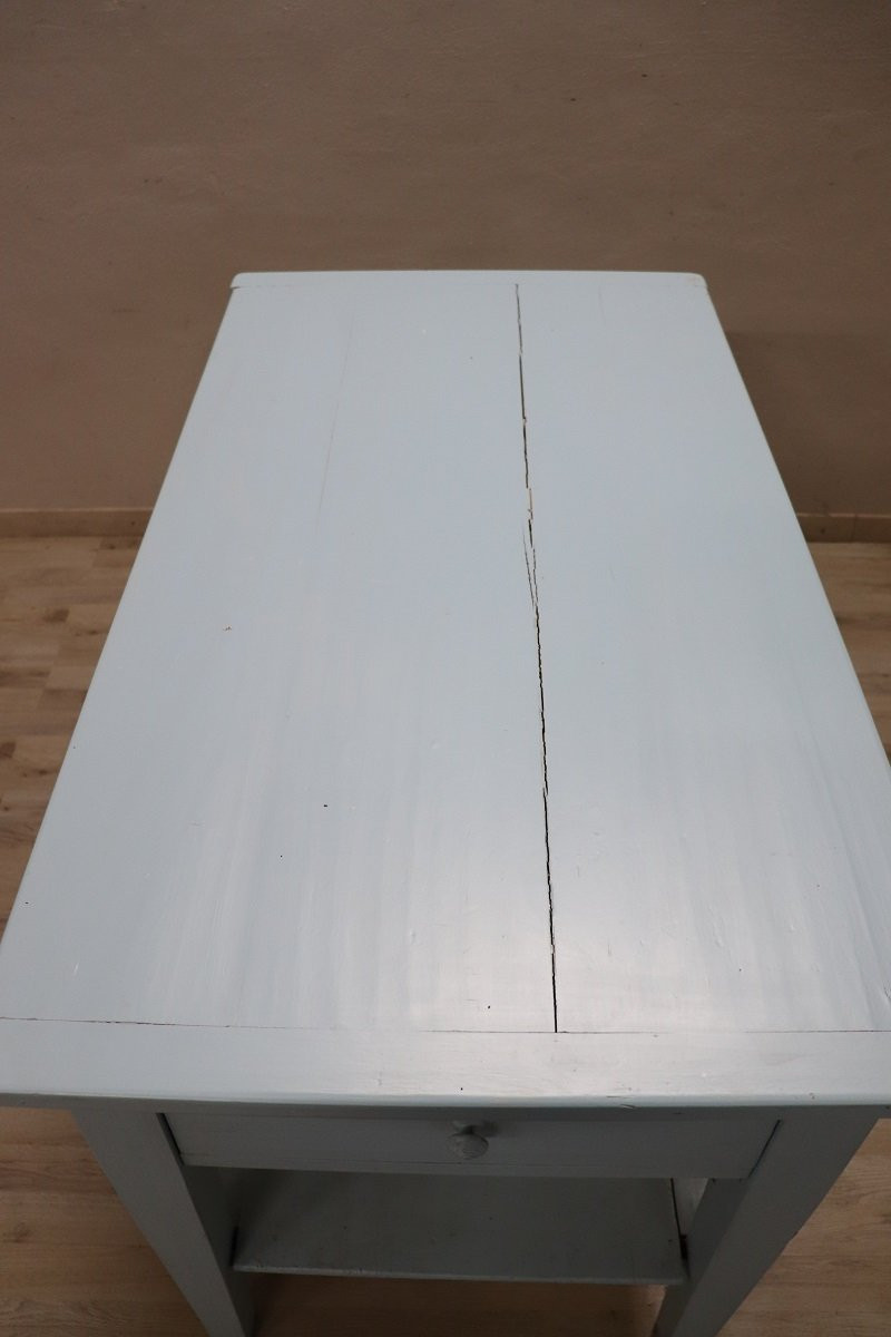 Tavolo da cucina o lavoro fine secolo XIX-photo-4