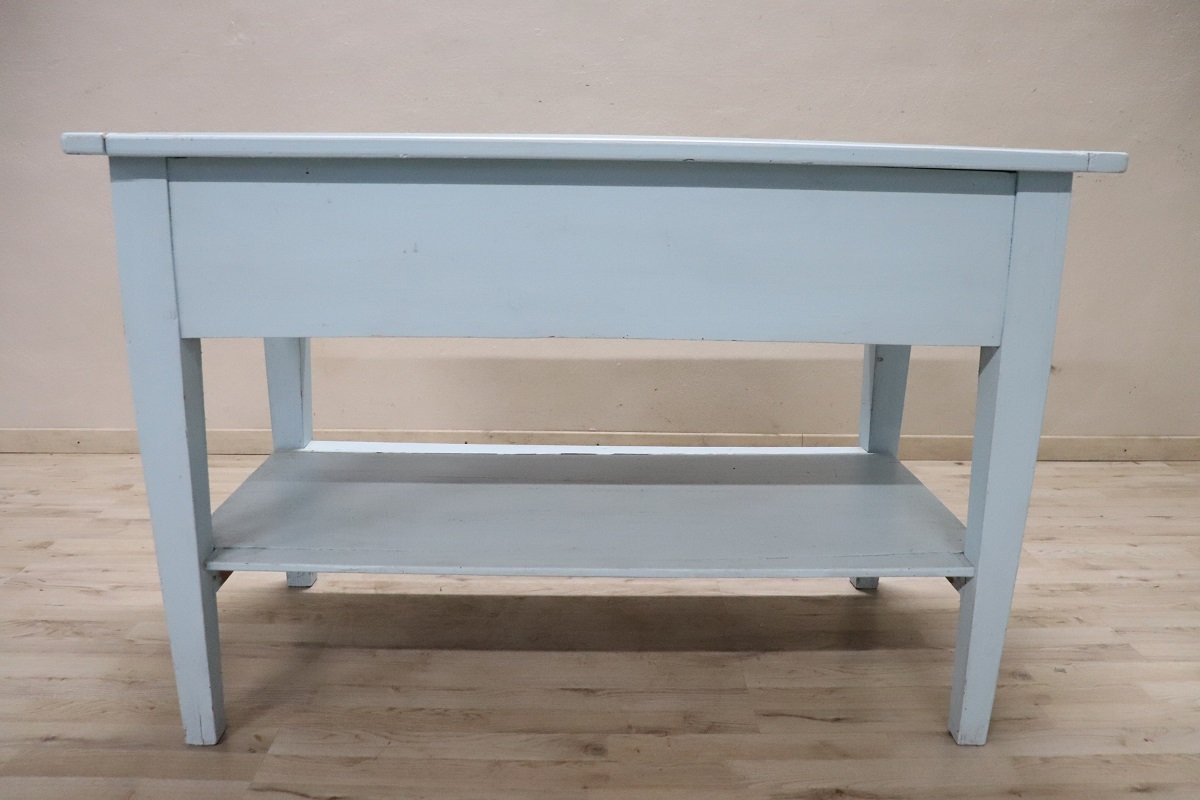 Tavolo da cucina o lavoro fine secolo XIX-photo-4