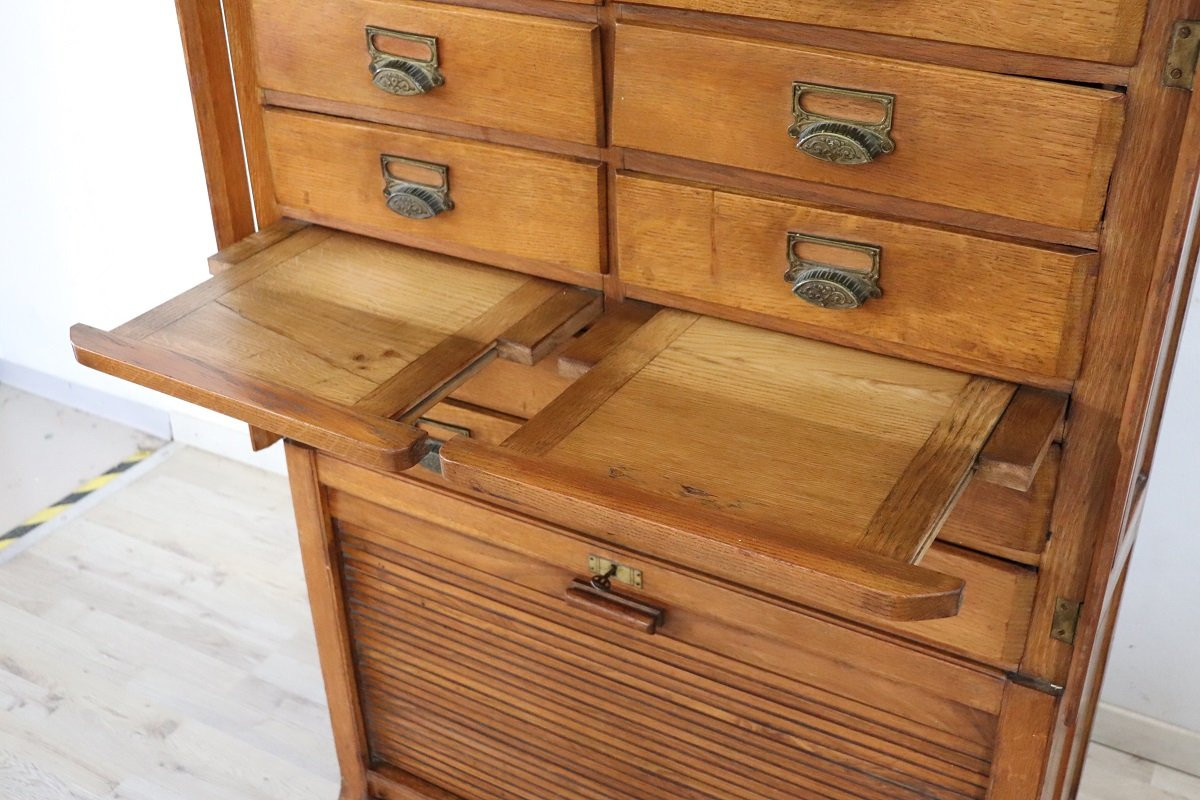 Schedario da ufficio anni '20 manifattura italiana-photo-3