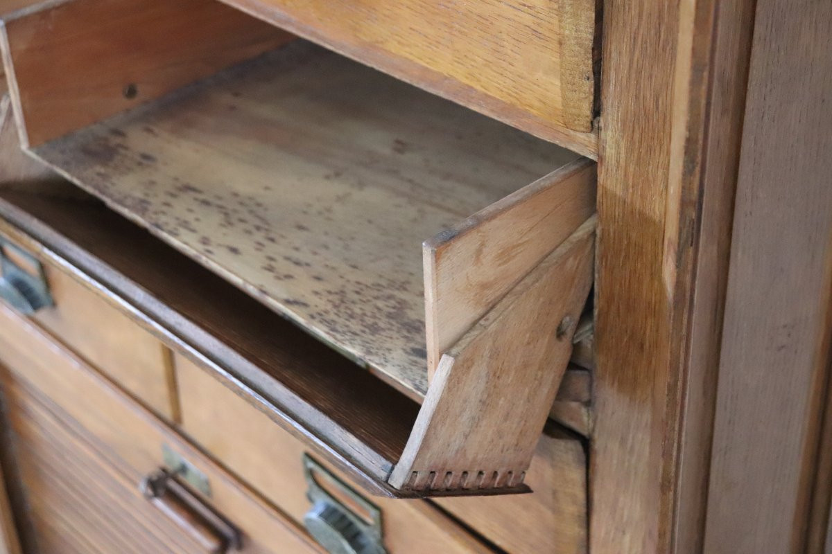 Schedario da ufficio anni '20 manifattura italiana-photo-5