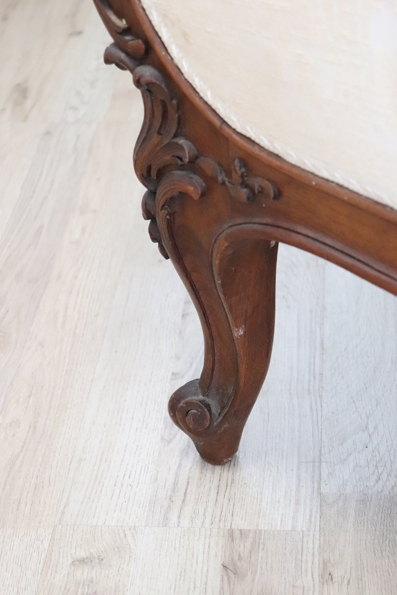 Chaise Longue antica, Italia, fine XIX secolo-photo-1