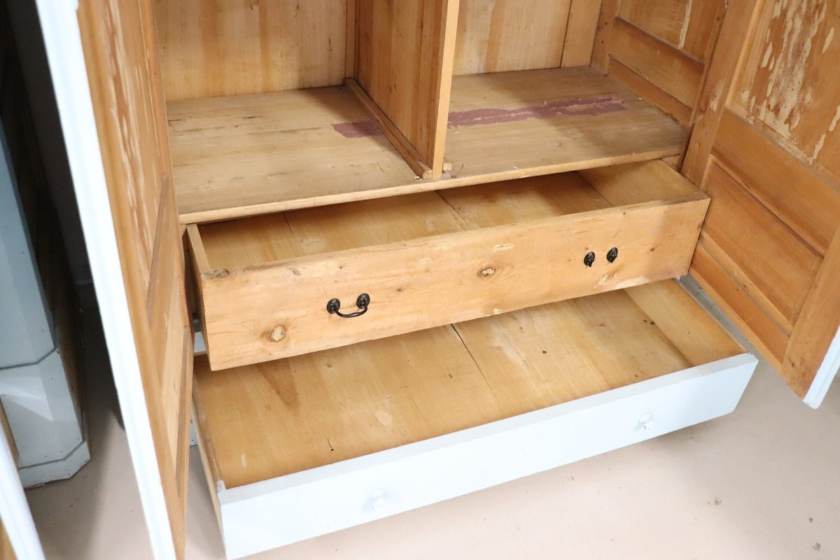 Coppia di rari e maestosi armadi antichi, '800-photo-2