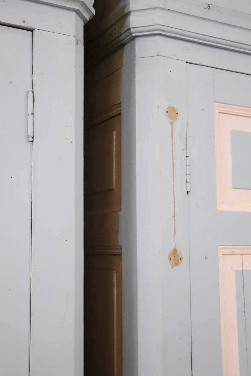 Coppia di rari e maestosi armadi antichi, '800-photo-7