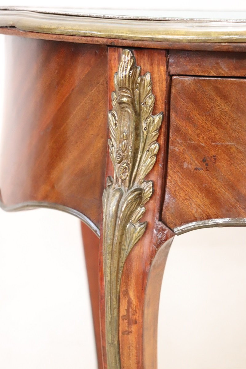 Elegante scrivania in stile Luigi XV, Italia XX secolo-photo-2