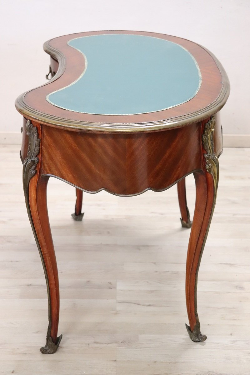 Elegante scrivania in stile Luigi XV, Italia XX secolo-photo-7