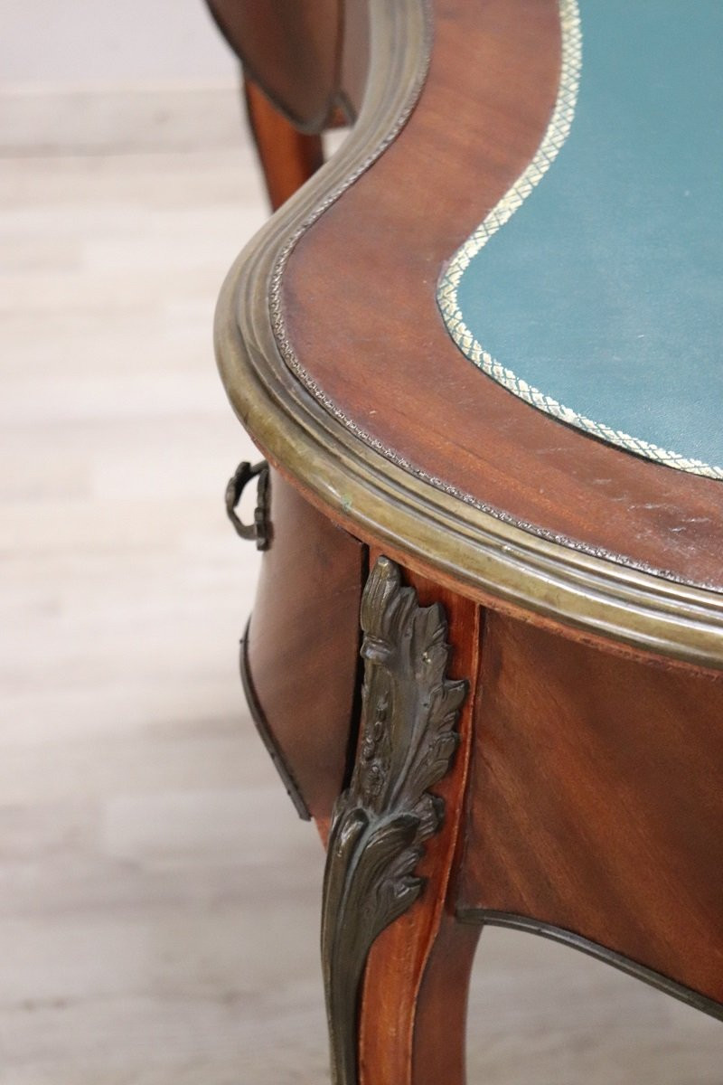 Elegante scrivania in stile Luigi XV, Italia XX secolo-photo-8