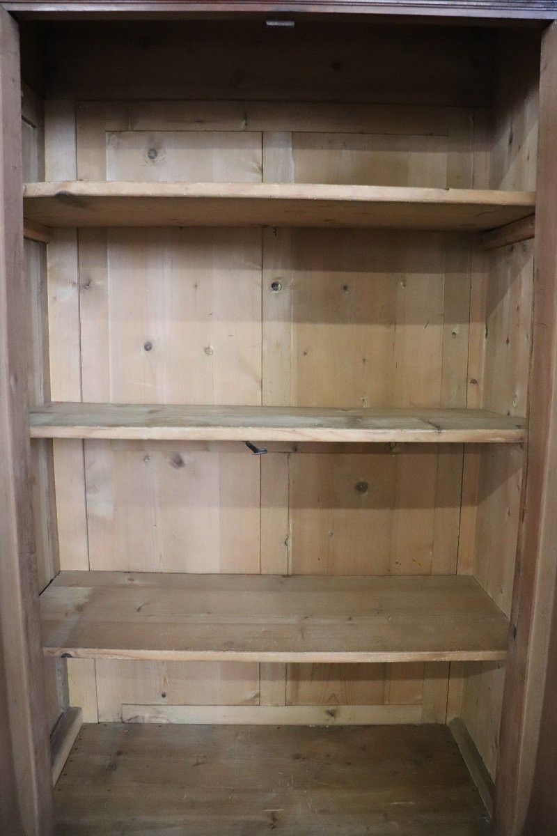 Grande armadio antico in noce massello, Italia, metà XIX secolo-photo-1