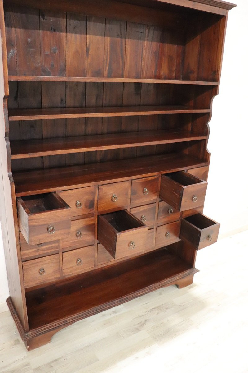 Grande libreria con cassetti, Italia anni '90-photo-3