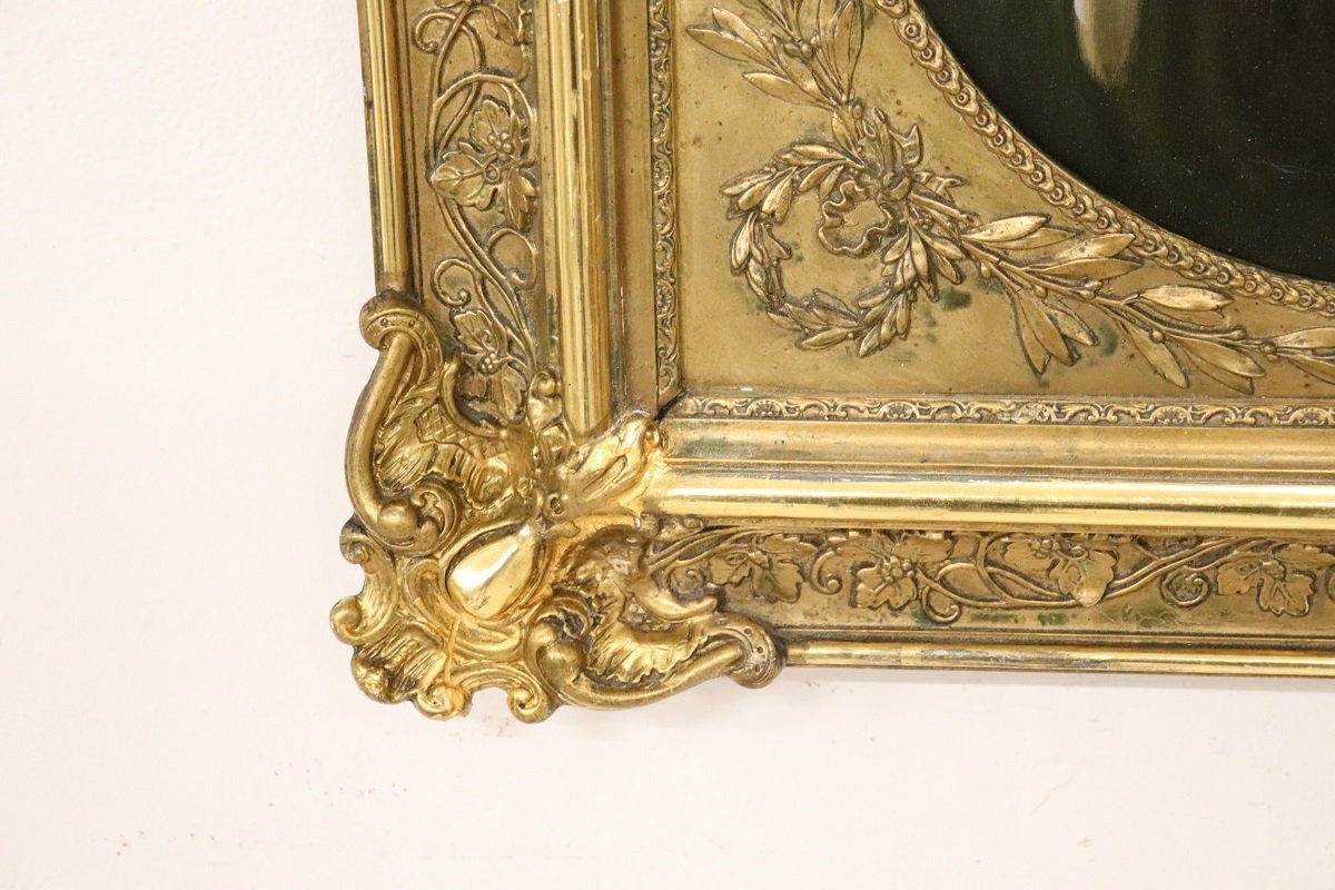 Dipinto ad olio su tela, Maria Maddalena in preghiera, XIX secolo-photo-2