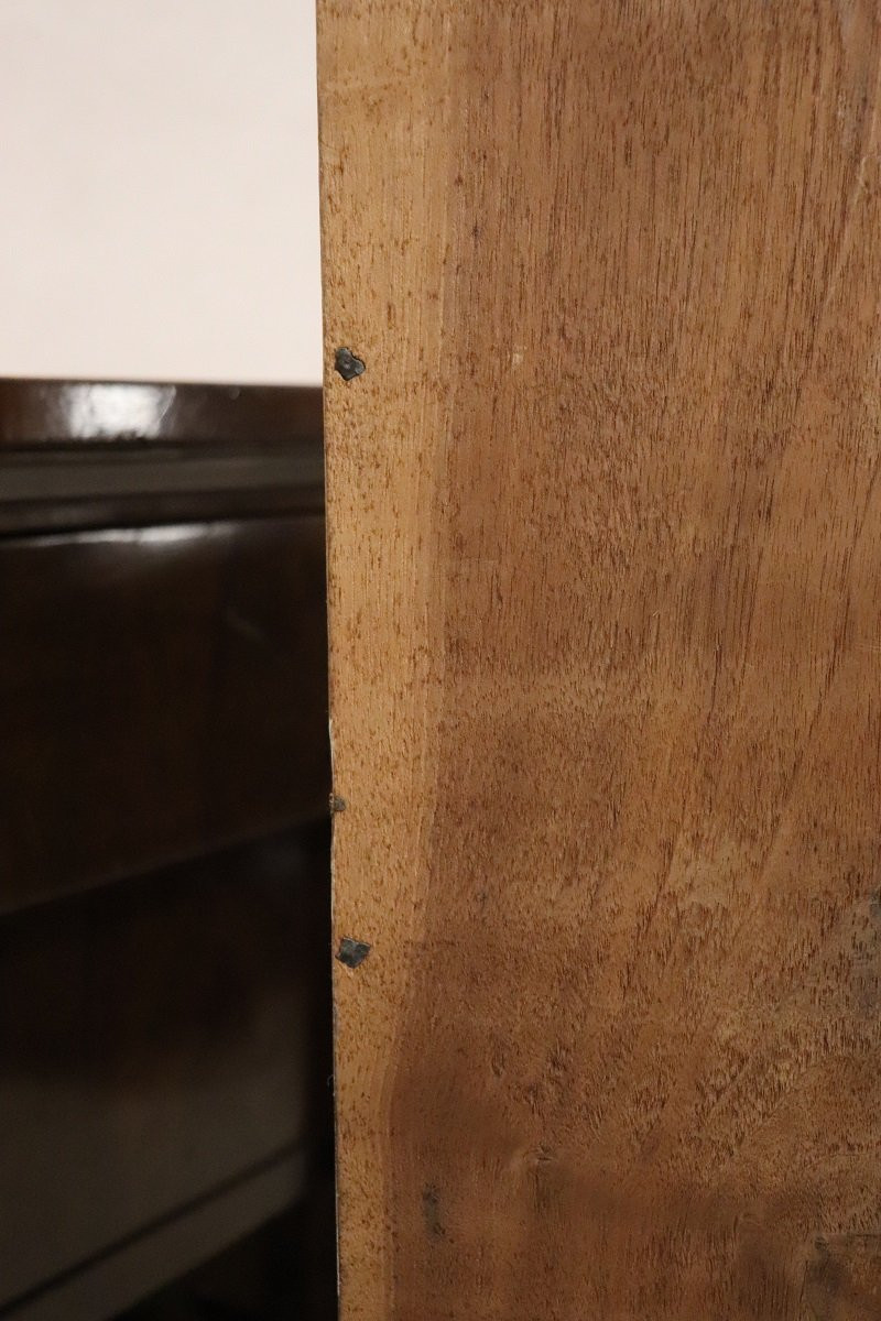 Cassettone Impero in noce, Italia, inizio XIX secolo-photo-7