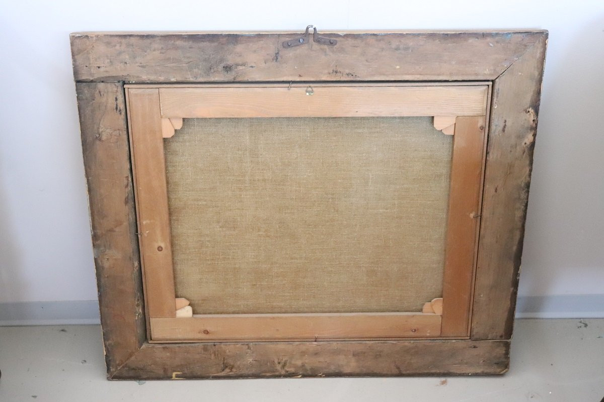 Natura morta con fiori, olio su tela, Italia XVIII secolo-photo-7