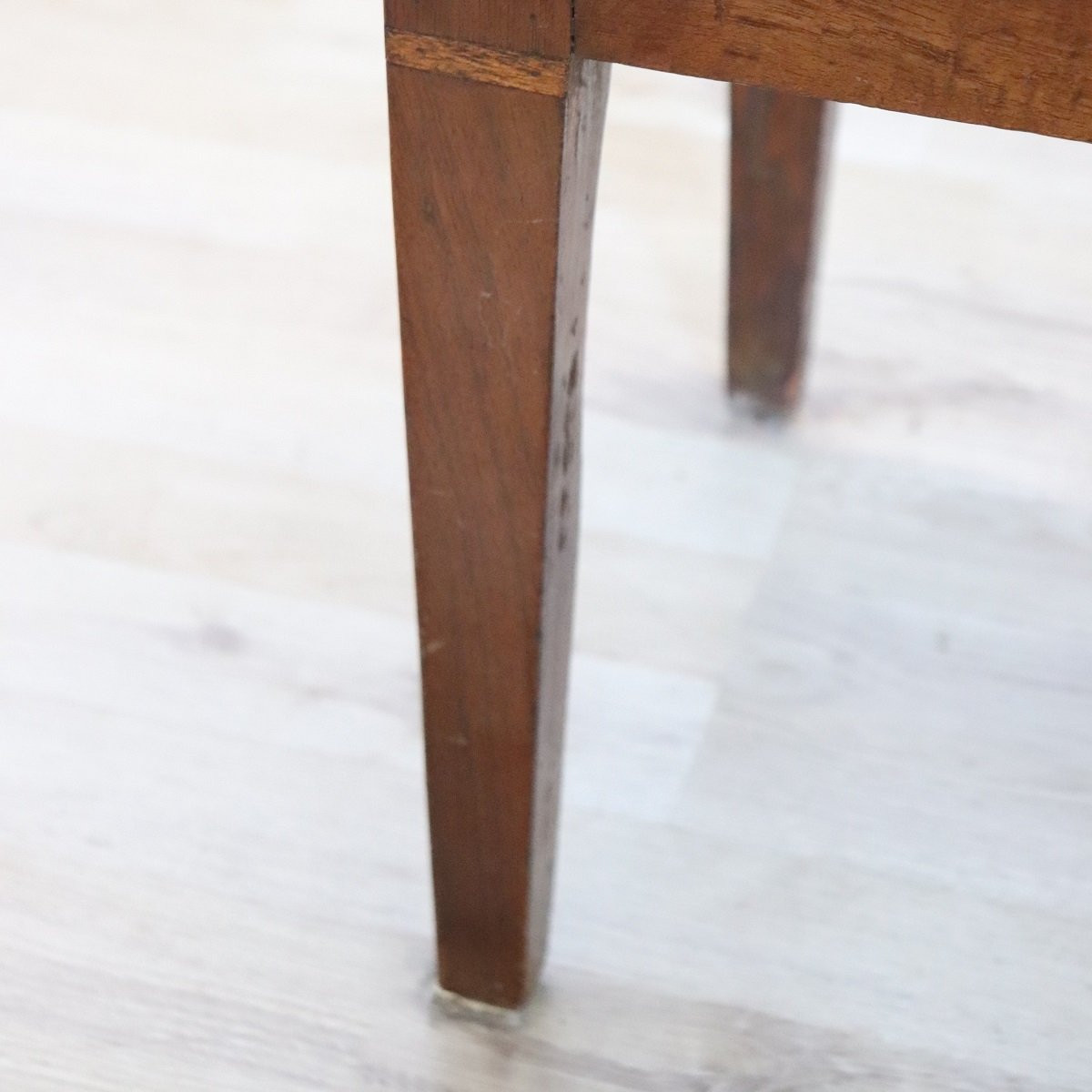 Piccolo comò antico in noce, Italia, XVIII secolo-photo-8